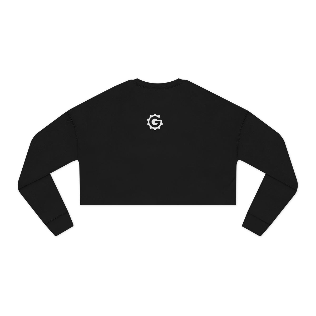 OGSON Women's Cropped Sweatshirt — Back Logo