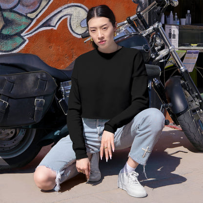 OGSON Women's Cropped Sweatshirt — Back Logo