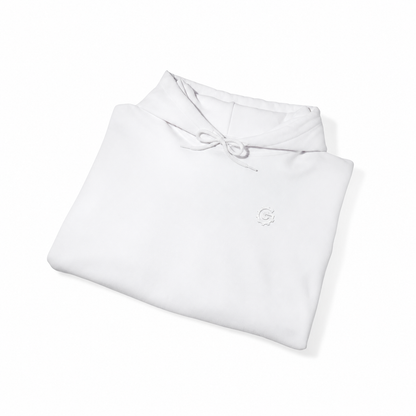 White OGSON hoodie folded product mockup